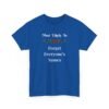 Unisex t-shirt from Twisted Angell with the sarcastic phrase “Most Likely To Forget Everybody's Names” printed on the front.