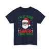 Unisex t-shirt from Twisted Angell with the sarcastic phrase “I'm So Good Santa Came Twice” printed on the front.