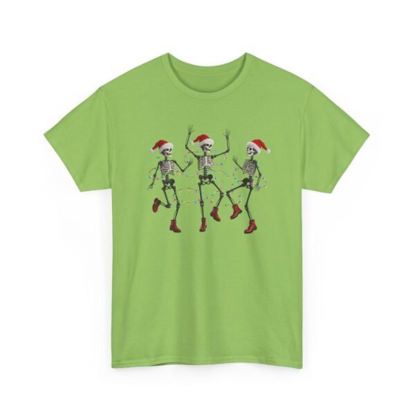 Unisex t-shirt from Twisted Angell with the sarcastic phrase “Festive Skeleton Dance” printed on the front.