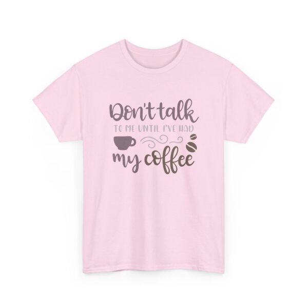 Unisex t-shirt from Twisted Angell with the sarcastic phrase “Coffee Lover” printed on the front.