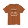 Unisex t-shirt from Twisted Angell with the sarcastic phrase “Most Likely To Say Let's Hibernate And Disappear” printed on the front.