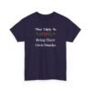 Unisex t-shirt from Twisted Angell with the sarcastic phrase “Most Likely To Bring Their Own Snacks” printed on the front.