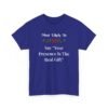 10472037745798982750_2048.jpeg Unisex t-shirt from Twisted Angell with the sarcastic phrase “Most Likely To Say Your Presence Is The Real Gift” printed on the front.