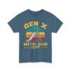 Unisex t-shirt from Twisted Angell with the sarcastic phrase “Gen X Metal Slide Strong” printed on the front.