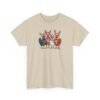 Unisex t-shirt from Twisted Angell with the sarcastic phrase “Holiday Chickens” printed on the front.