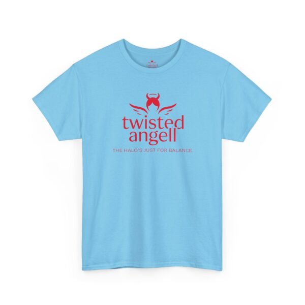 10848384394184594008_2048.jpeg Unisex t-shirt from Twisted Angell with the sarcastic phrase “Twisted Angell - Crimson” printed on the front.