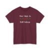 10965920054458320501_2048.jpeg Unisex t-shirt from Twisted Angell with the sarcastic phrase “Most Likely To Fall Asleep” printed on the front.