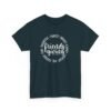 Unisex t-shirt from Twisted Angell with the sarcastic phrase “Friendsgiving” printed on the front.