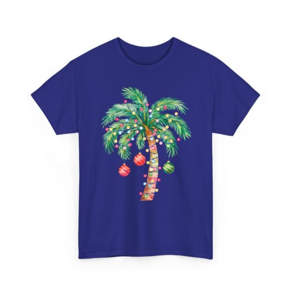 Unisex t-shirt from Twisted Angell with the sarcastic phrase “Tropical Christmas” printed on the front.