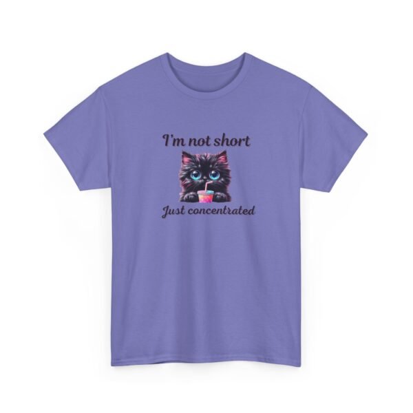 11168906488897727021_2048-1.jpeg Unisex t-shirt from Twisted Angell with the sarcastic phrase “I'm Not Short, Just Concentrated” printed on the front.