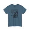 Unisex t-shirt from Twisted Angell with the sarcastic phrase “King Of The Trash, Ruler Of Nothing” printed on the front.
