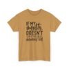 11252173004278804014_2048-1.jpeg Unisex t-shirt from Twisted Angell with the sarcastic phrase “If My Mouth Doesn't Say It, My Face Definitely Will” printed on the front.