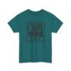 Unisex t-shirt from Twisted Angell with the sarcastic phrase “I Don't Know I Just Work Here” printed on the front.