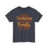 Unisex t-shirt from Twisted Angell with the sarcastic phrase “Every Thanksgiving I Give My Family The Bird” printed on the front.