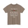 Unisex t-shirt from Twisted Angell with the sarcastic phrase “Most Likely To Be The “Before” Example In The Family Group Chat” printed on the front.