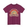 Unisex t-shirt from Twisted Angell with the sarcastic phrase “I'm Just A Ray Of Sarcastic Sunshine” printed on the front.