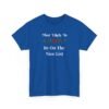Unisex t-shirt from Twisted Angell with the sarcastic phrase “Most Likely To Be On The Nice List” printed on the front.