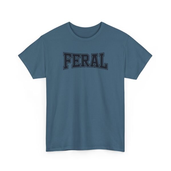 11554873137909750615_2048-1.jpeg Unisex t-shirt from Twisted Angell with the sarcastic phrase “Feral” printed on the front.