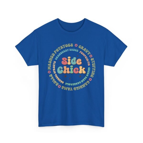 Unisex t-shirt from Twisted Angell with the sarcastic phrase “Side Chick” printed on the front.