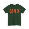Unisex t-shirt from Twisted Angell with the sarcastic phrase “Gen X in Orange” printed on the front.