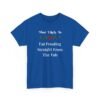 11912867248461548725_2048.jpeg Unisex t-shirt from Twisted Angell with the sarcastic phrase “Most Likely To Eat Frosting Straight From The Tub” printed on the front.
