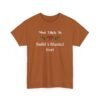 Unisex t-shirt from Twisted Angell with the sarcastic phrase “Most Likely To Build A Blanket Fort” printed on the front.