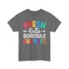 12266252908892256189_2048.jpeg Unisex t-shirt from Twisted Angell with the sarcastic phrase “Fresh Outta Schedule Changes” printed on the front.
