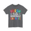 12404555731561725095_2048.jpeg Unisex t-shirt from Twisted Angell with the sarcastic phrase “Fresh Outta Schedule Changes” printed on the front.