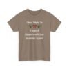 Unisex t-shirt from Twisted Angell with the sarcastic phrase “Most Likely To Cancel Homework For Holiday Spirit” printed on the front.