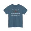 Unisex t-shirt from Twisted Angell with the sarcastic phrase “Most Likely To Text The Ex On Christmas Eve” printed on the front.