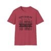 Unisex t-shirt from Twisted Angell with the sarcastic phrase “Don't Rush Me, It's Not The Last Minute, I have Plenty Of Time” printed on the front.
