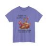 Unisex t-shirt from Twisted Angell with the sarcastic phrase “Gobble Me, Swallow Me, Drip Gravy Down The Side Of Me” printed on the front.