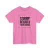 Unisex t-shirt from Twisted Angell with the sarcastic phrase “Sorry No Hablo Fucktardo” printed on the front.