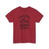 Unisex t-shirt from Twisted Angell with the sarcastic phrase “I Have Mixed Drinks About Feelings” printed on the front.