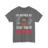 Unisex t-shirt from Twisted Angell with the sarcastic phrase “I'd Rather Be At The Casino” printed on the front.
