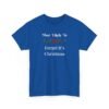 Unisex t-shirt from Twisted Angell with the sarcastic phrase “Most Likely To Forget It's Christmas” printed on the front.