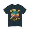 Unisex t-shirt from Twisted Angell with the sarcastic phrase “Gen X Metal Slide Strong” printed on the front.