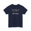 12860620811513973933_2048.jpeg Unisex t-shirt from Twisted Angell with the sarcastic phrase “Most Likely To Fall Asleep” printed on the front.