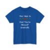 Unisex t-shirt from Twisted Angell with the sarcastic phrase “Most Likely To Post "I'm So Blessed" Ironically” printed on the front.