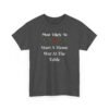 12999843606284801090_2048.jpeg Unisex t-shirt from Twisted Angell with the sarcastic phrase “Most Likely To Start A Meme War At The Table” printed on the front.