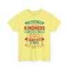Unisex t-shirt from Twisted Angell with the sarcastic phrase “I Could Kill You With Kindness But Crushing Your Ego Is More My Style” printed on the front.
