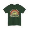 Unisex t-shirt from Twisted Angell with the sarcastic phrase “I'm Just A Ray Of Sarcastic Sunshine” printed on the front.