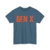Unisex t-shirt from Twisted Angell with the sarcastic phrase “Gen X in Orange” printed on the front.