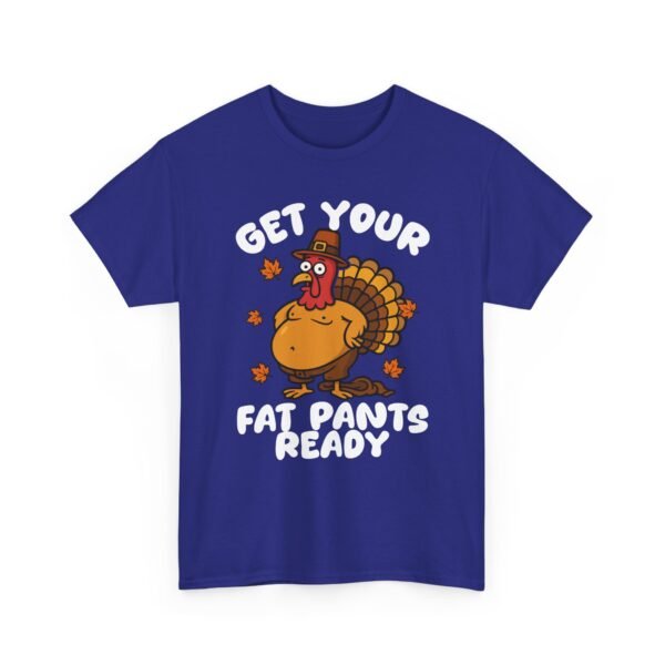 Unisex t-shirt from Twisted Angell with the sarcastic phrase “Get Your Fat Pants Ready” printed on the front.