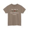 Unisex t-shirt from Twisted Angell with the sarcastic phrase “Most Likely To Host Christmas Games” printed on the front.