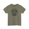 Unisex t-shirt from Twisted Angell with the sarcastic phrase “I'm Just WTF-ing My Way Through Life” printed on the front.