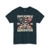 13647838681491337789_2048.jpeg Unisex t-shirt from Twisted Angell with the sarcastic phrase “Proud Member of the 1965–1980 Generation X — Skull & American Flag” printed on the front.