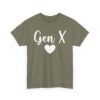 13648005097297965077_2048.jpeg Unisex t-shirt from Twisted Angell with the sarcastic phrase “Gen X Heart” printed on the front.