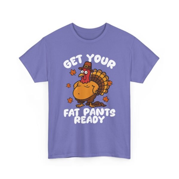 Unisex t-shirt from Twisted Angell with the sarcastic phrase “Get Your Fat Pants Ready” printed on the front.