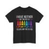 Unisex t-shirt from Twisted Angell with the sarcastic phrase “I Have Neither The Time Nor The Crayons To Explain This To You” printed on the front.
